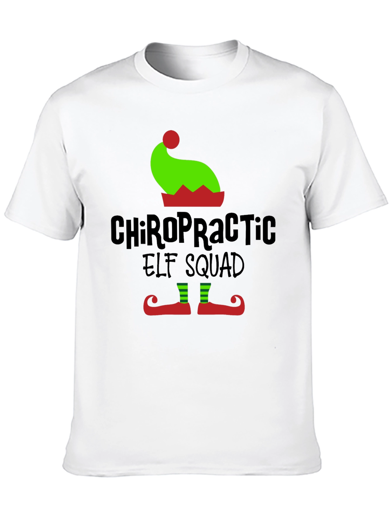 Chiropractic Elf Squad T-Shirt