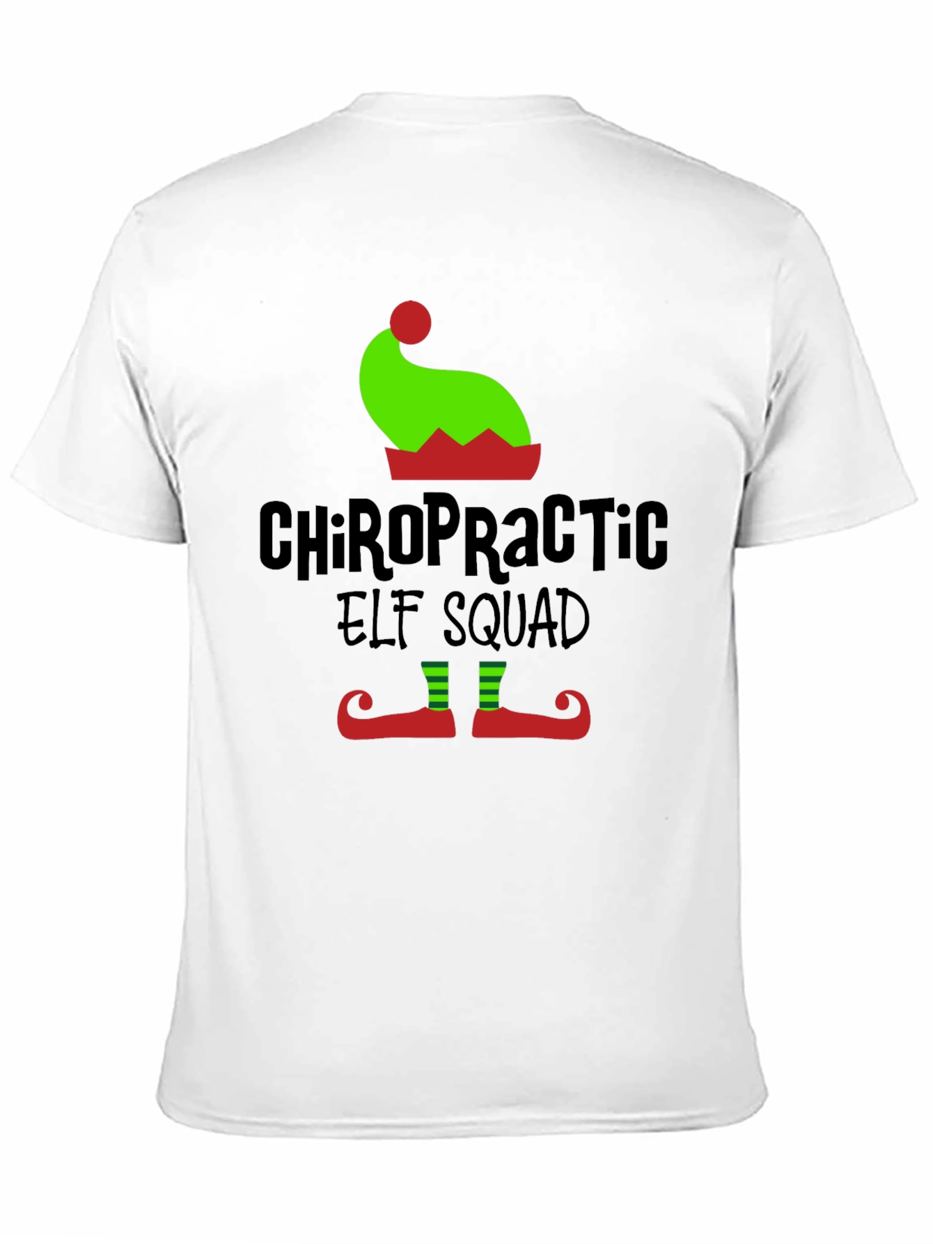 Chiropractic Elf Squad T-Shirt