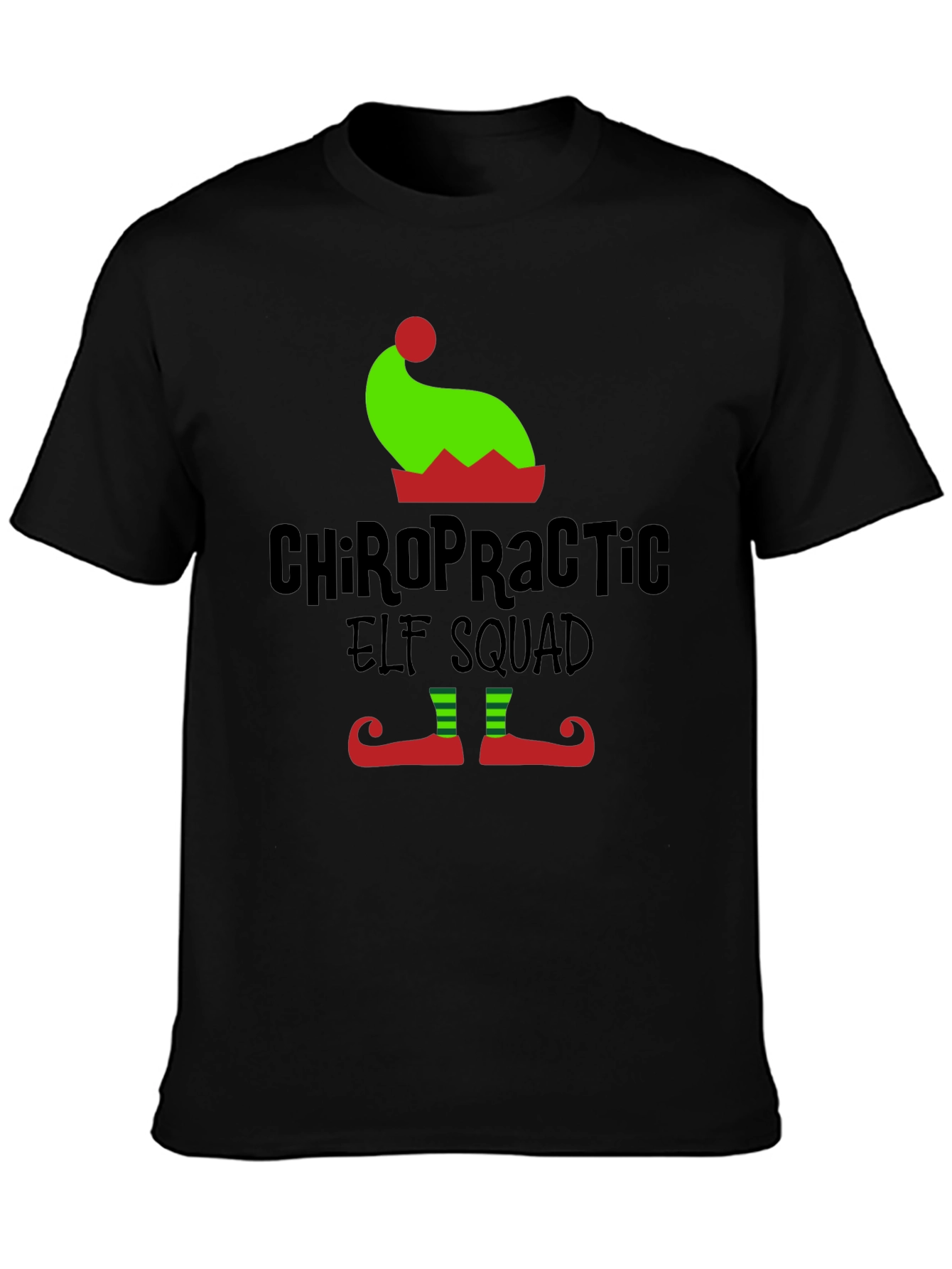 Chiropractic Elf Squad T-Shirt