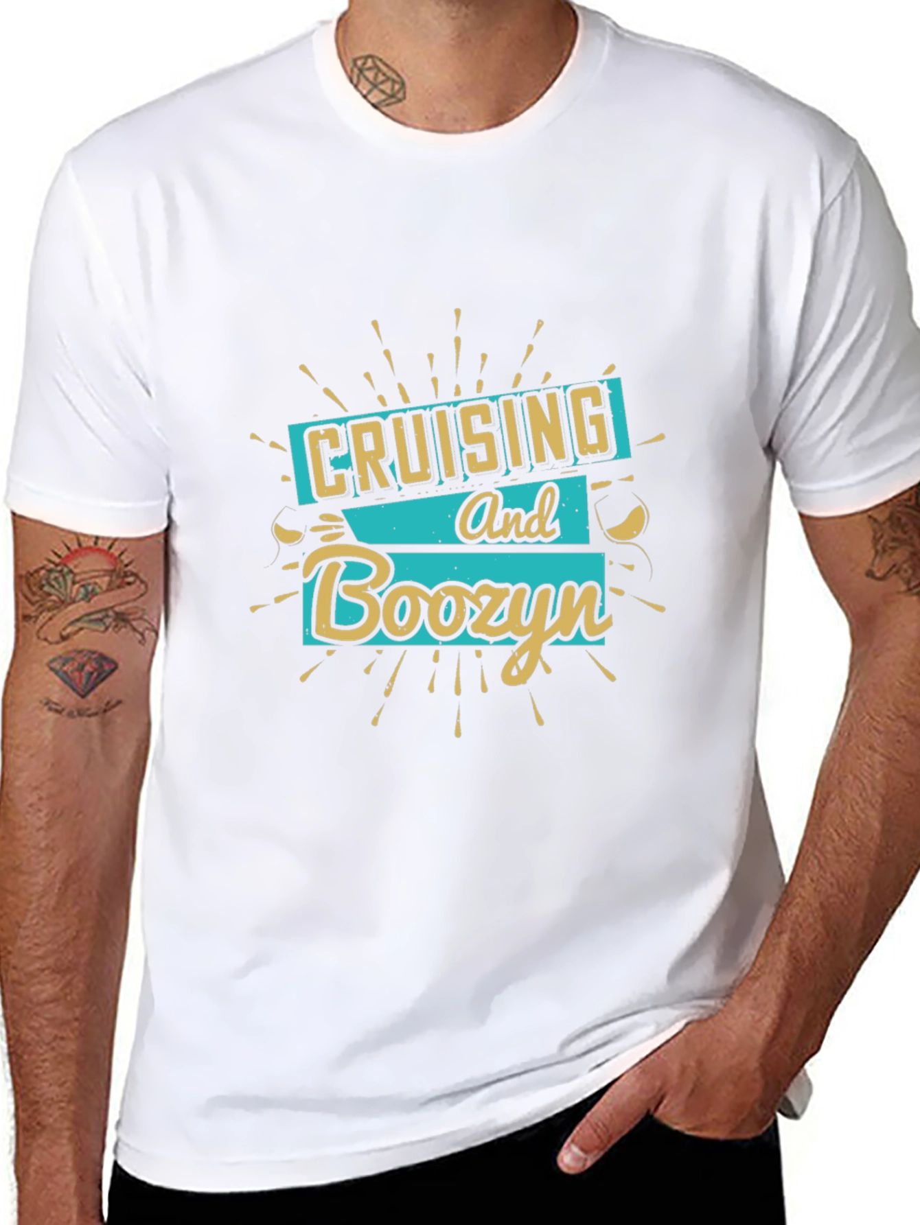 Cruising and Boozyn Graphic T-Shirt