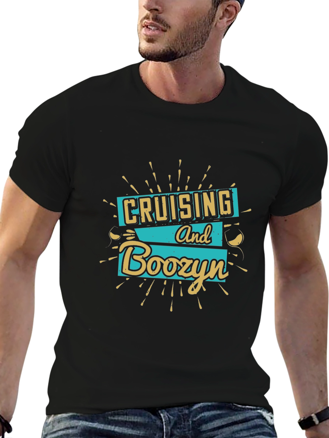 Cruising and Boozyn Graphic T-Shirt