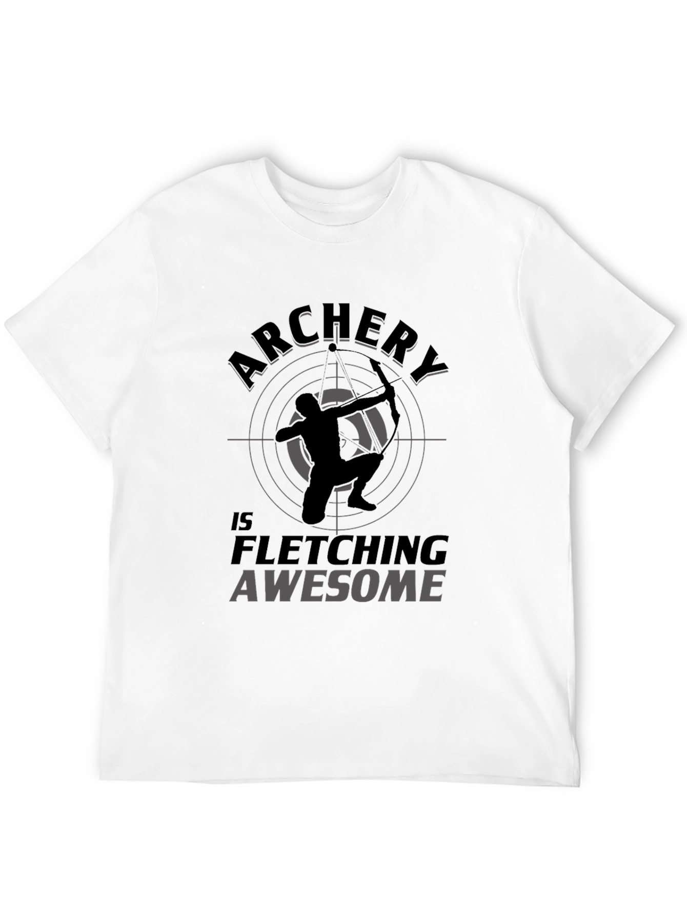 Archery Fletching Awesome Graphic T-Shirt
