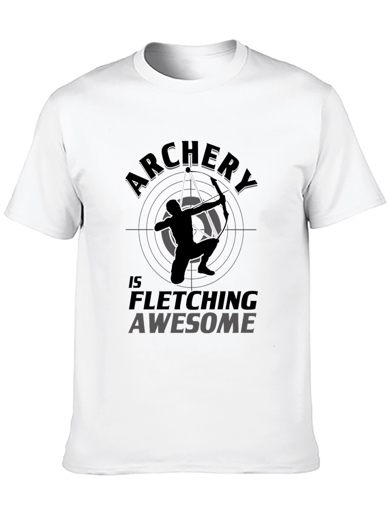 Archery Fletching Awesome Graphic T-Shirt