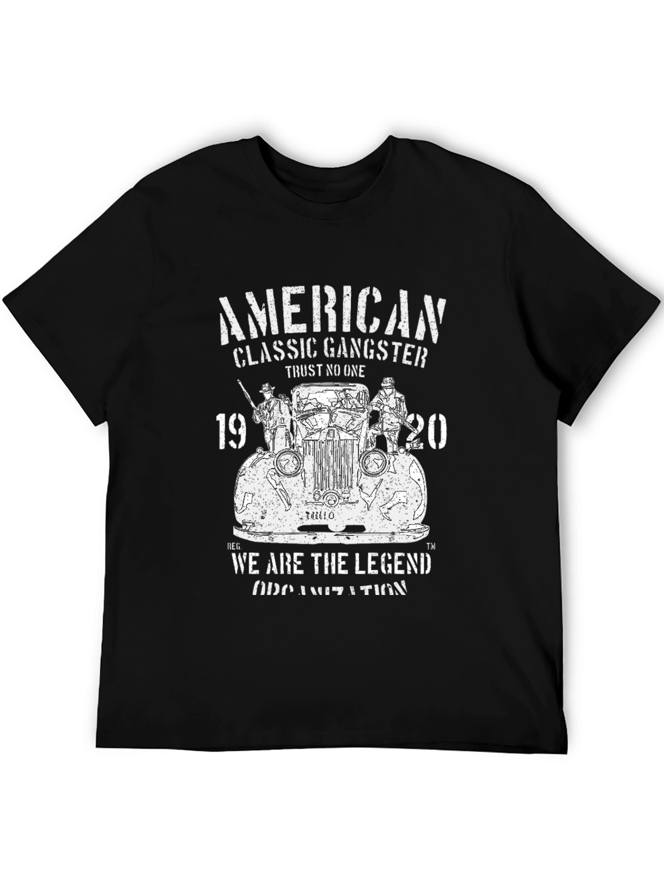 American Classic Gangster T-Shirt - 1920s Style