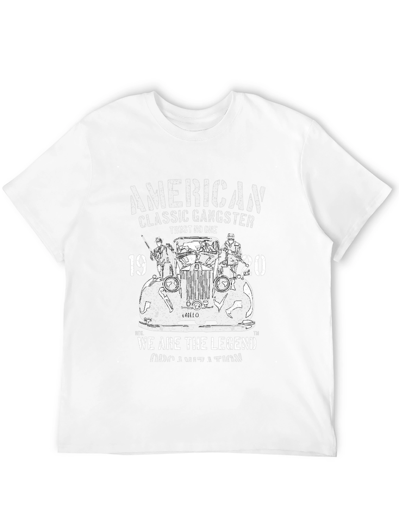 American Classic Gangster T-Shirt - 1920s Style