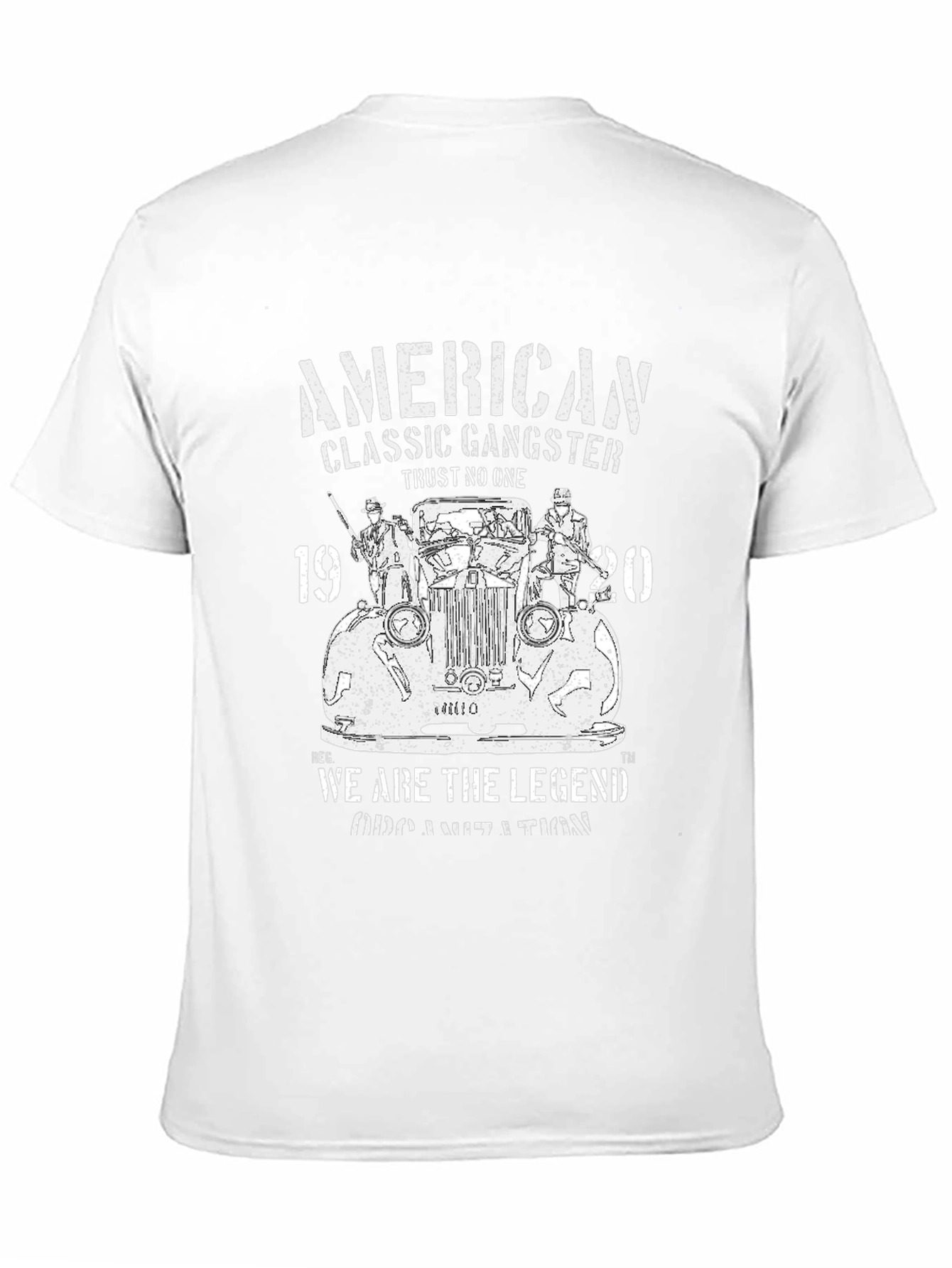 American Classic Gangster T-Shirt - 1920s Style