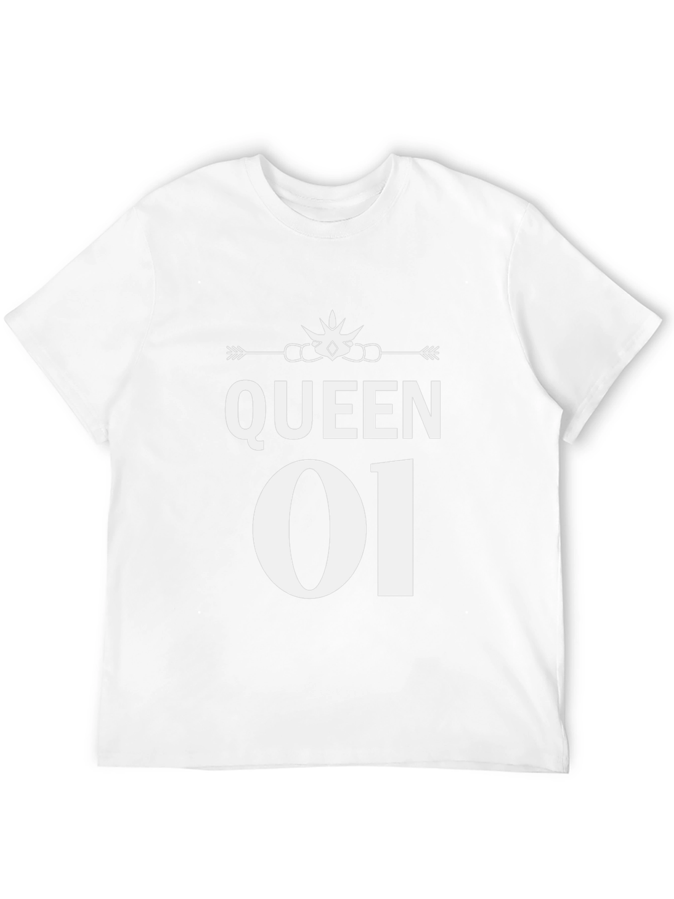 Queen 01 Graphic Tee - Stylish Black T-Shirt