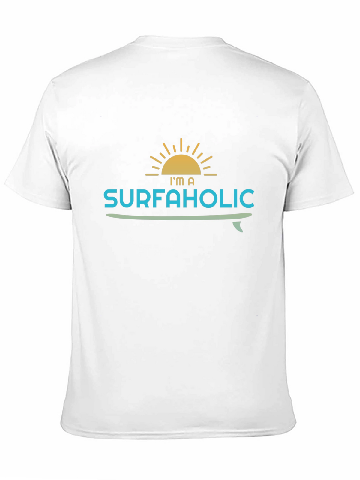 Surfaholic Graphic T-Shirt - Black