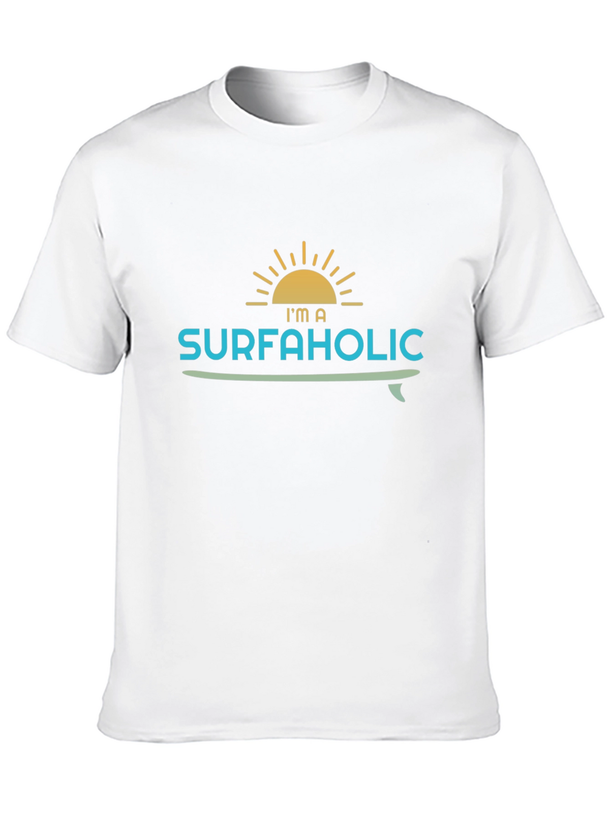 Surfaholic Graphic T-Shirt - Black