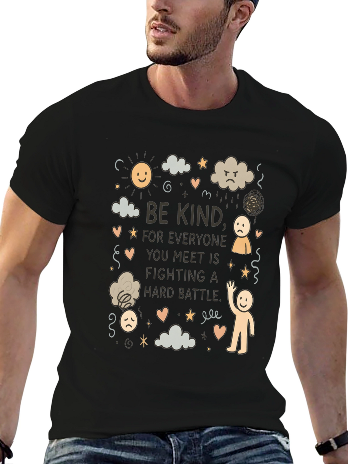 Be Kind T-Shirt: Mental Health Awareness Tee