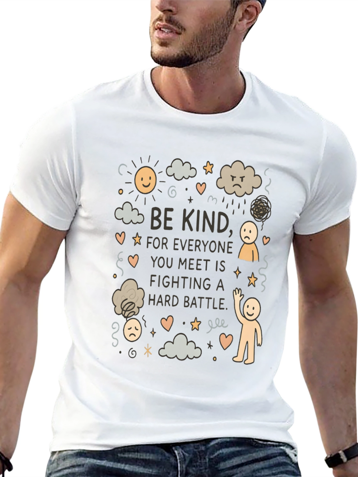 Be Kind T-Shirt: Mental Health Awareness Tee