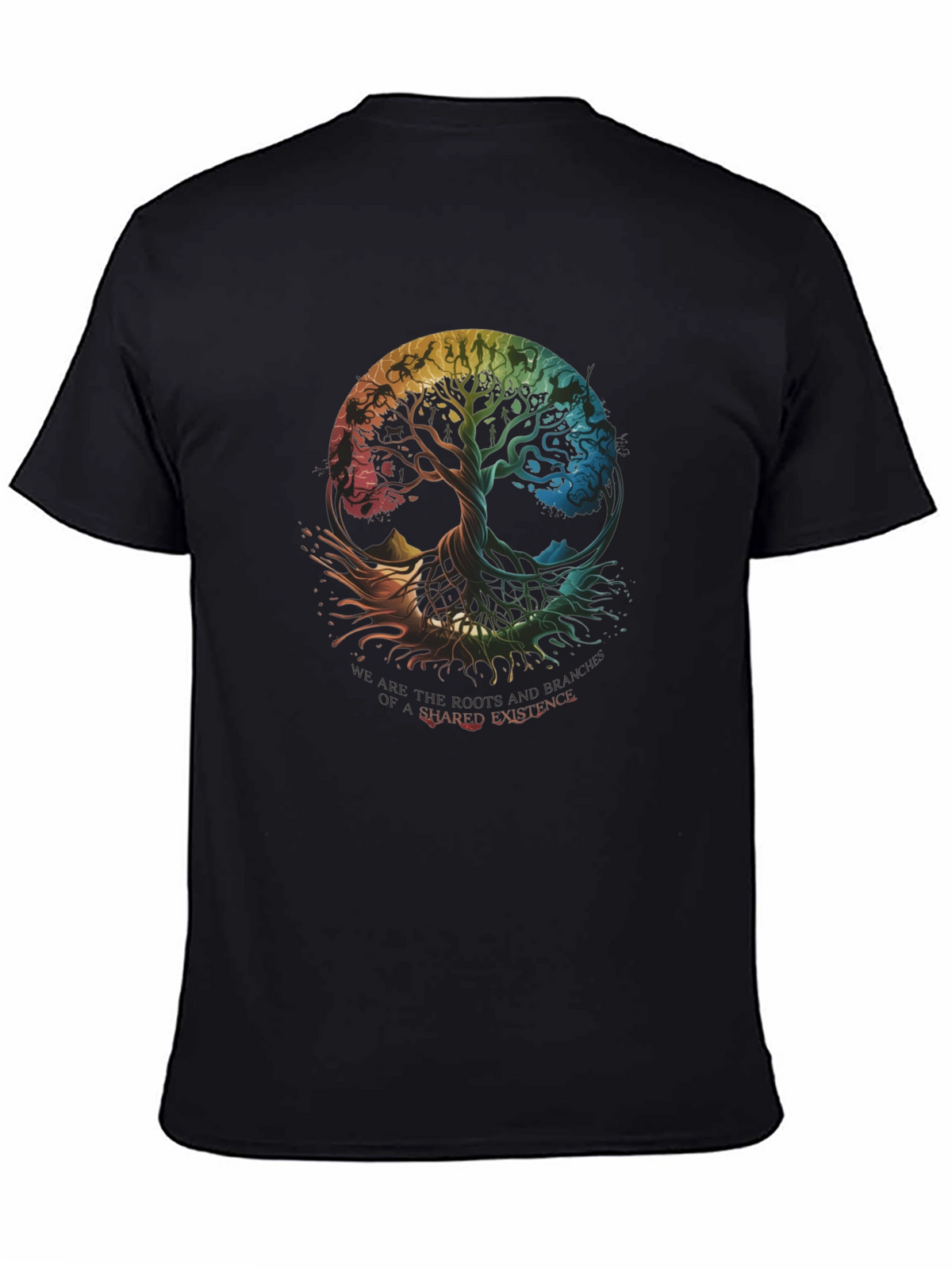 Shared Existence Tree Graphic T-Shirt