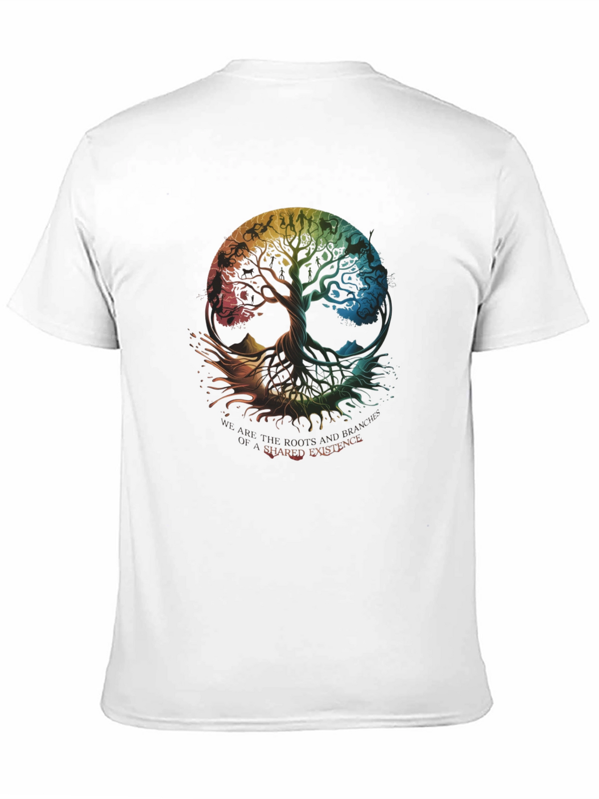 Shared Existence Tree Graphic T-Shirt