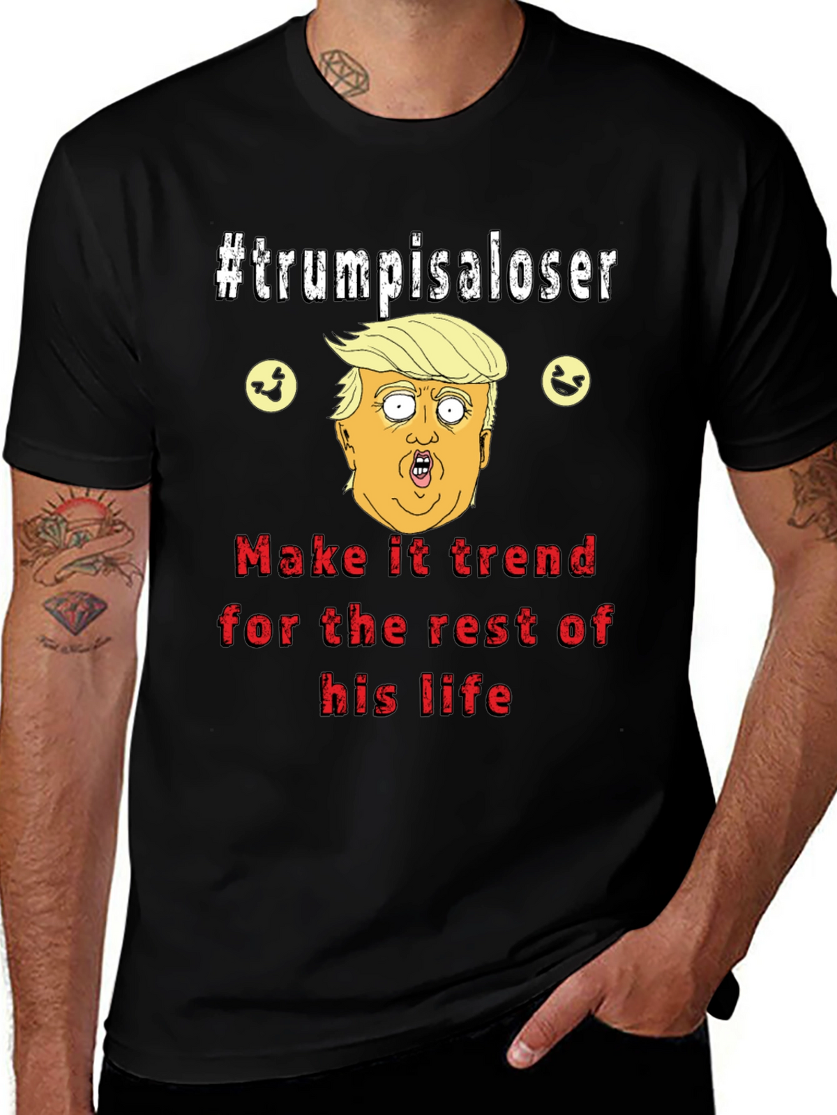 Trump is a Loser Graphic T-Shirt
