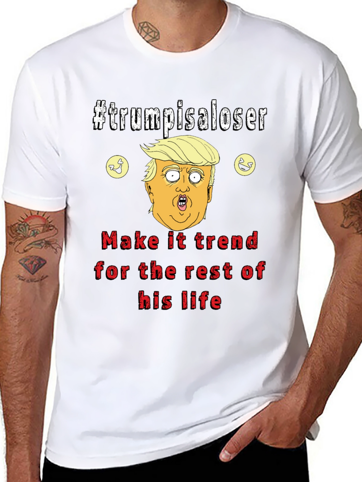 Trump is a Loser Graphic T-Shirt