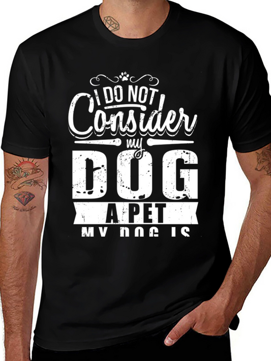 Dog is My Life T-Shirt - Black Graphic Tee