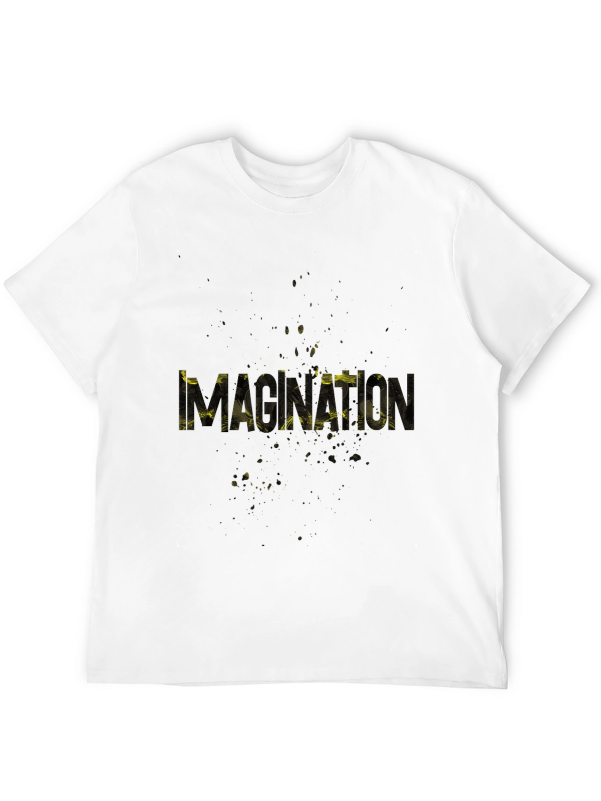 Monxton Mens Black Graphic Print T-Shirt