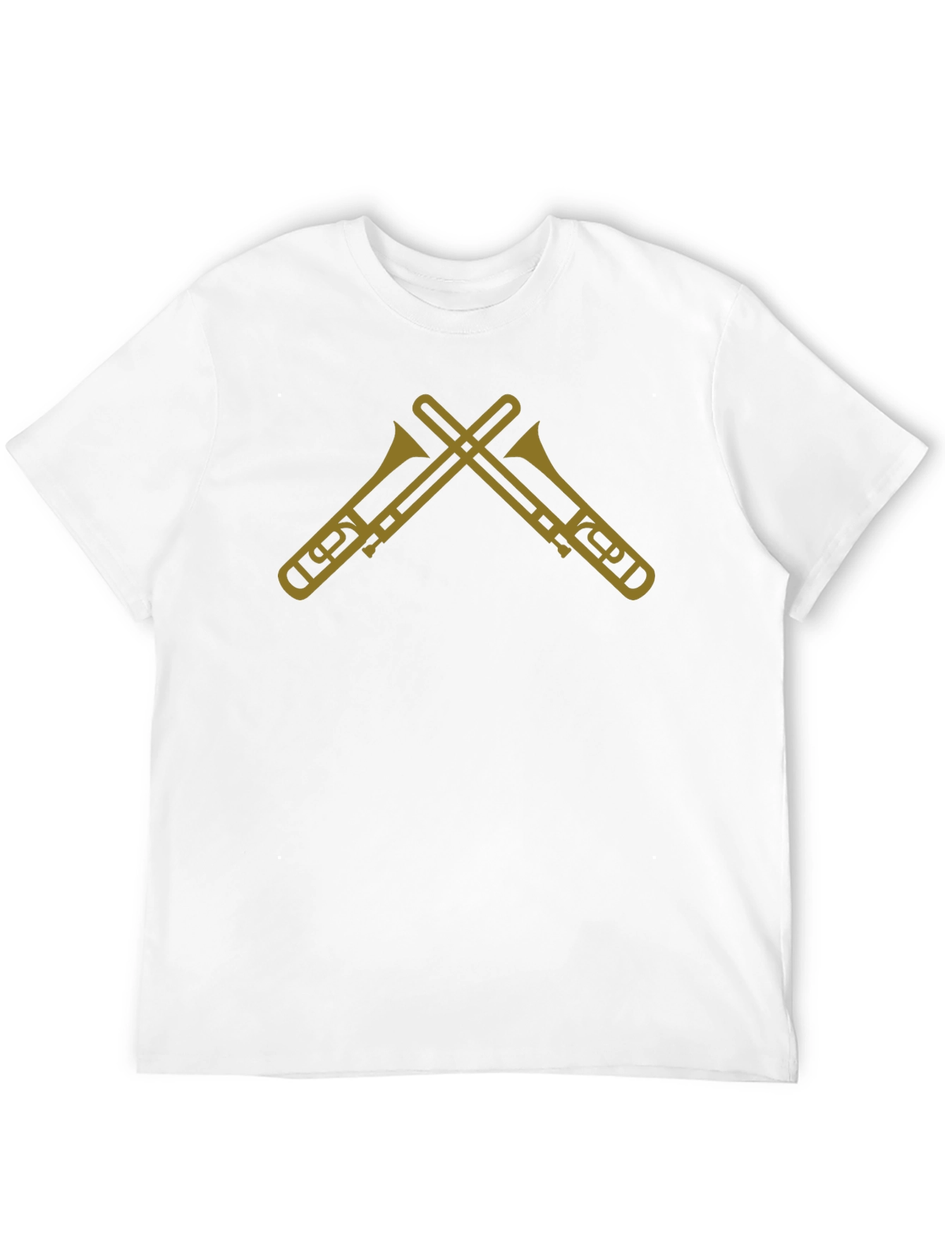 Trombone Graphic Tee - Musicians T-Shirt
