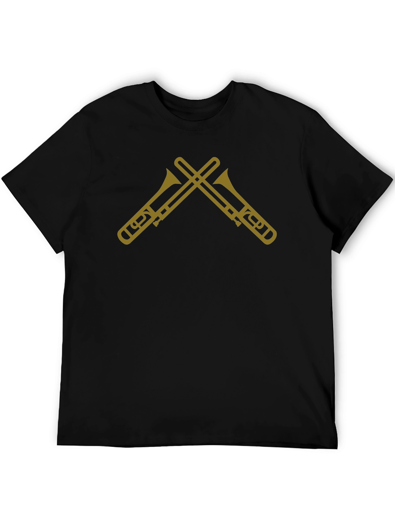 Trombone Graphic Tee - Musicians T-Shirt