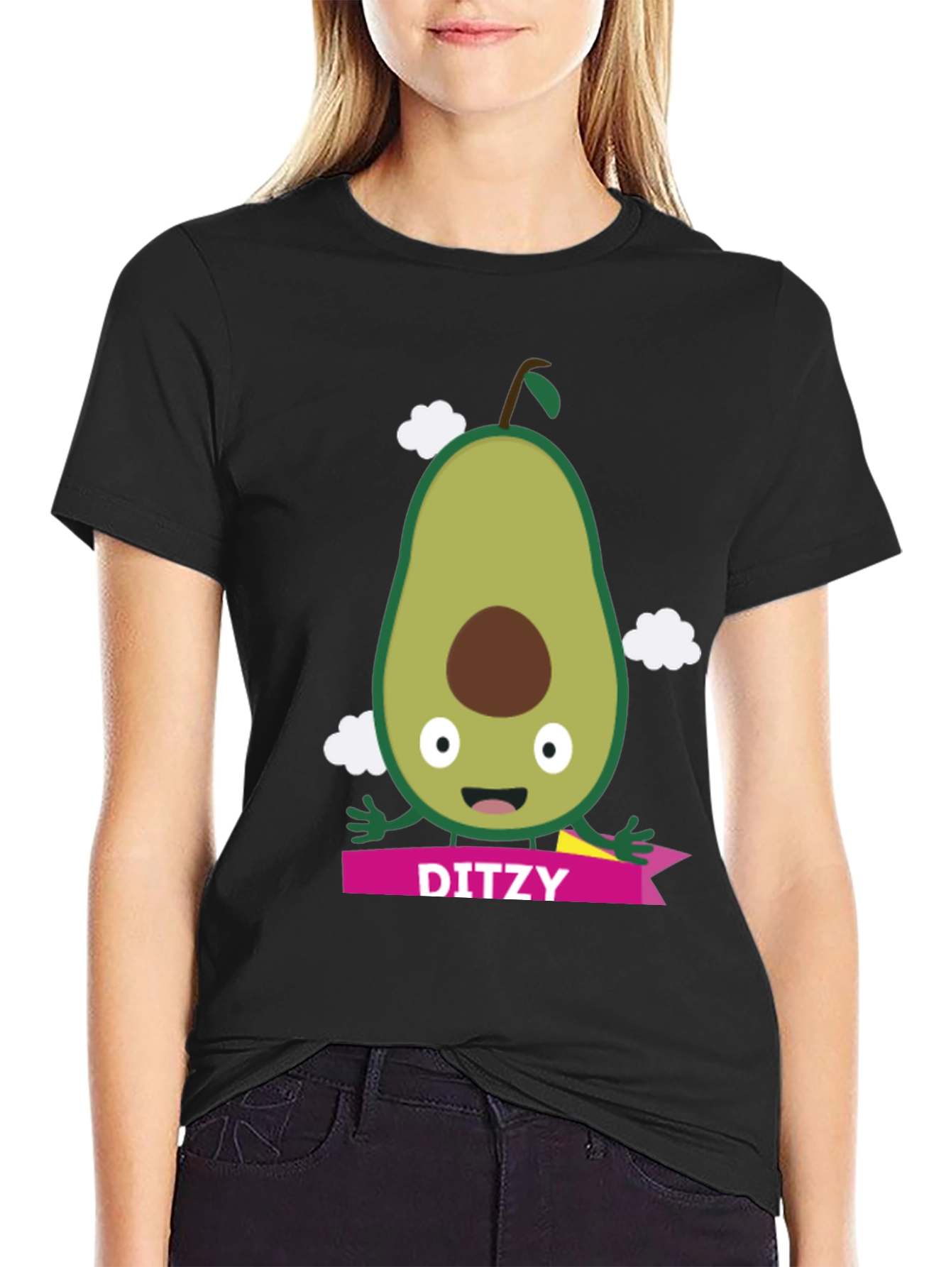 DITZY Avocado Graphic T-Shirt - Fun Trendy Apparel