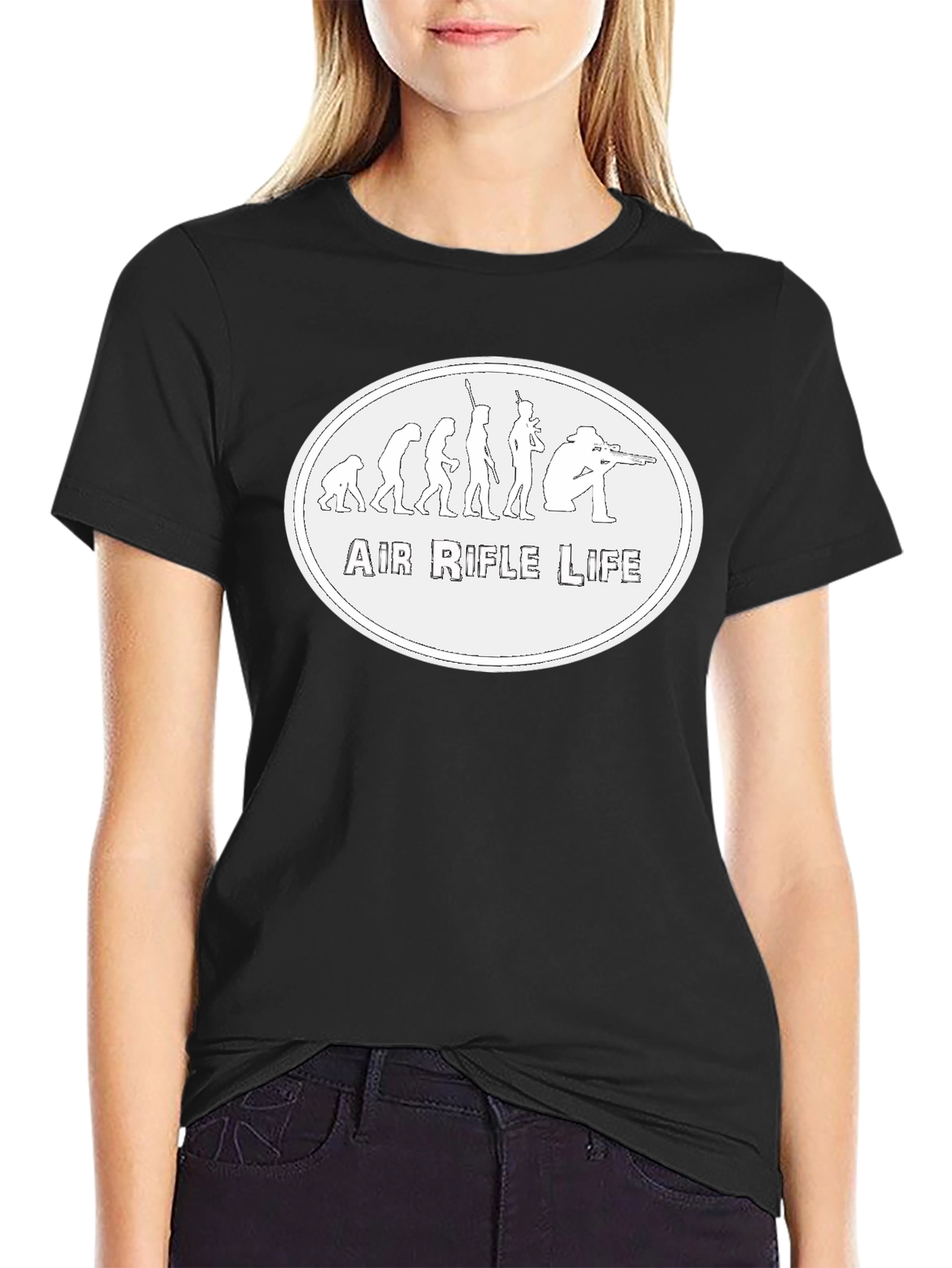 Air Rifle Life Evolution T-Shirt - Black