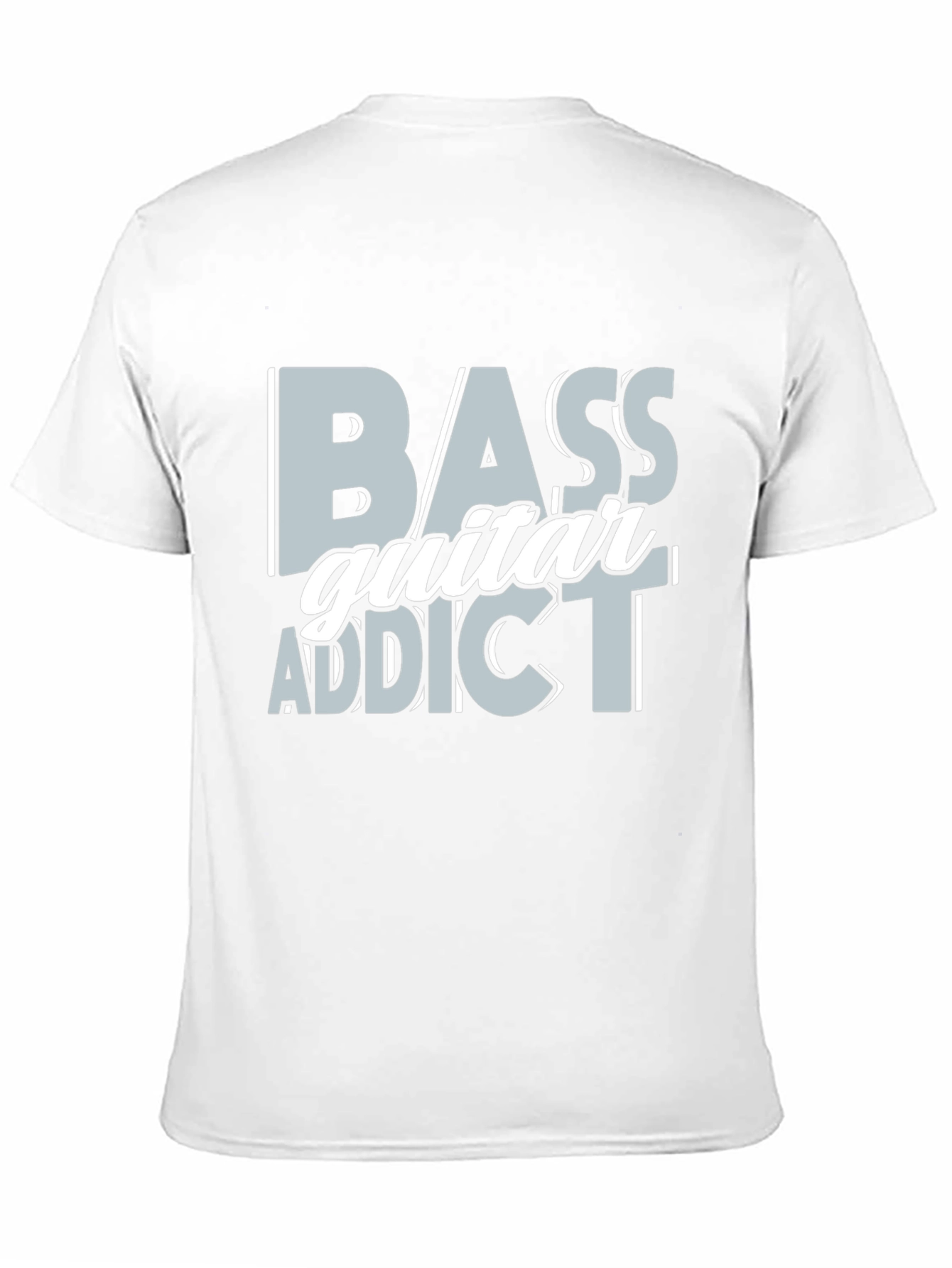 Bass Guitar Addict Black T-Shirt