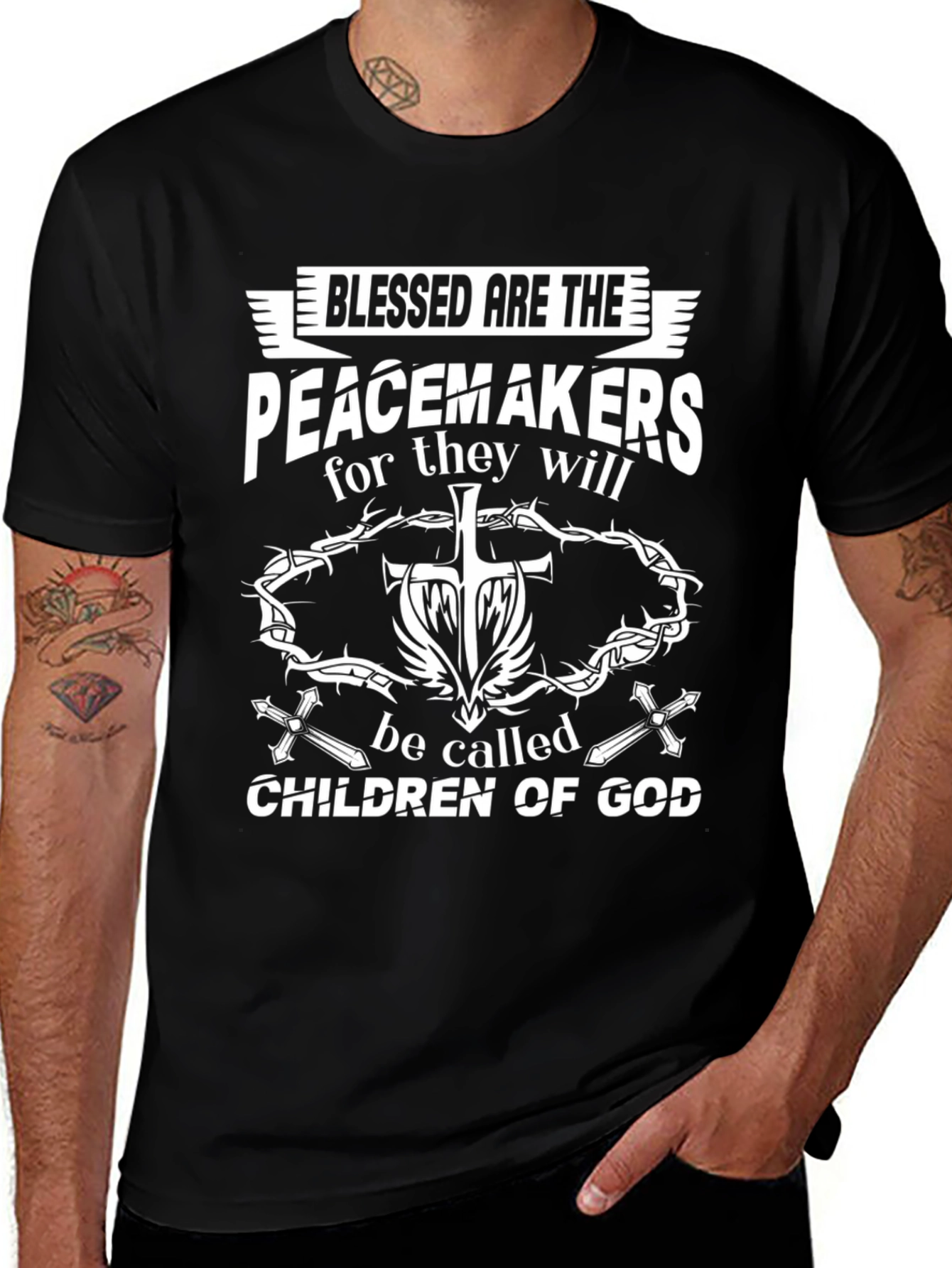 Blessed Are The Peacemakers Christian T-Shirt