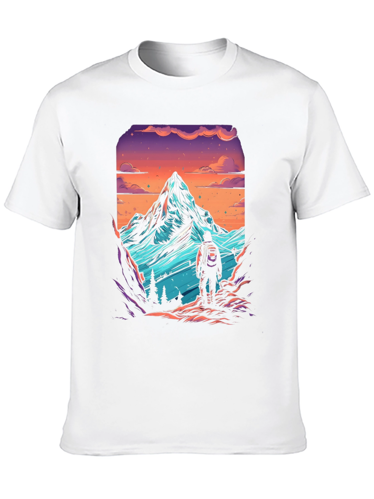 Mountain Hiker Graphic Tee - Adventure Awaits