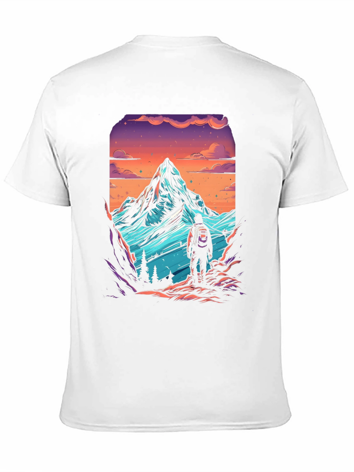 Mountain Hiker Graphic Tee - Adventure Awaits