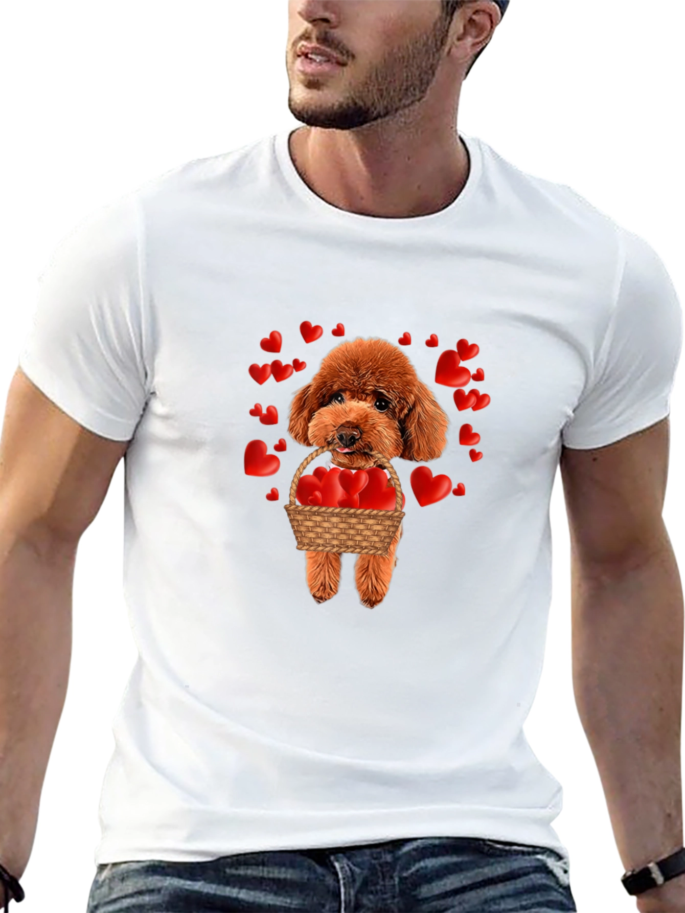 Valentines Day Dog T-Shirt
