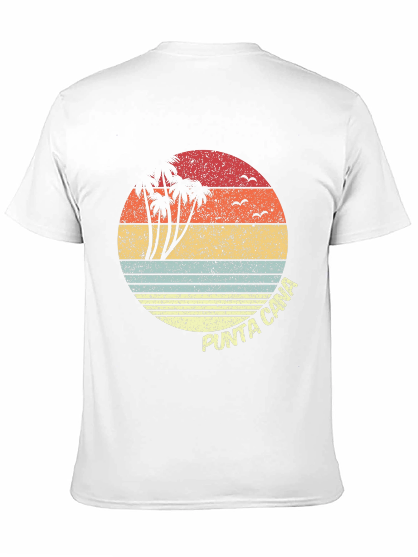 Punta Cana Retro Sunset T-Shirt