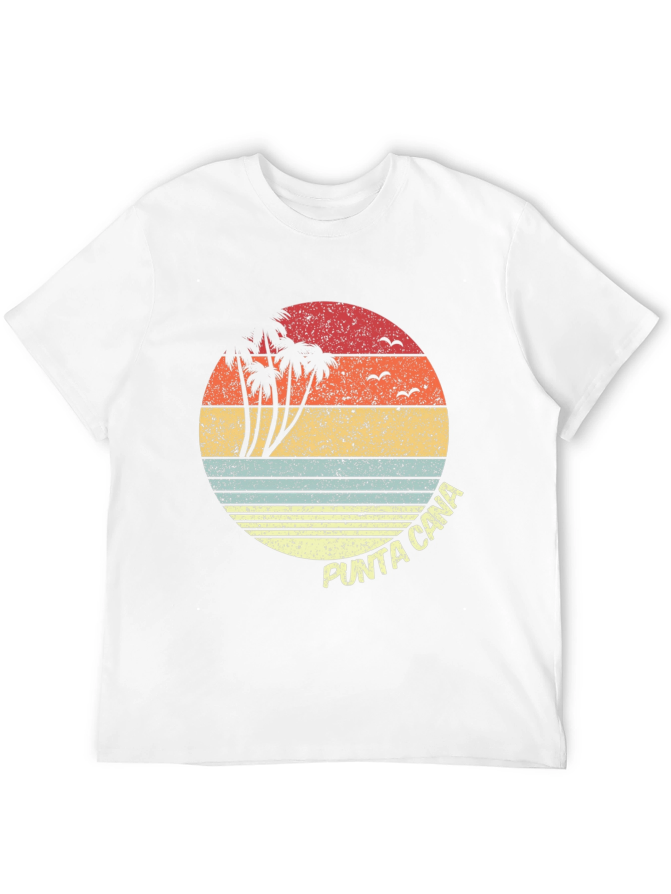 Punta Cana Retro Sunset T-Shirt