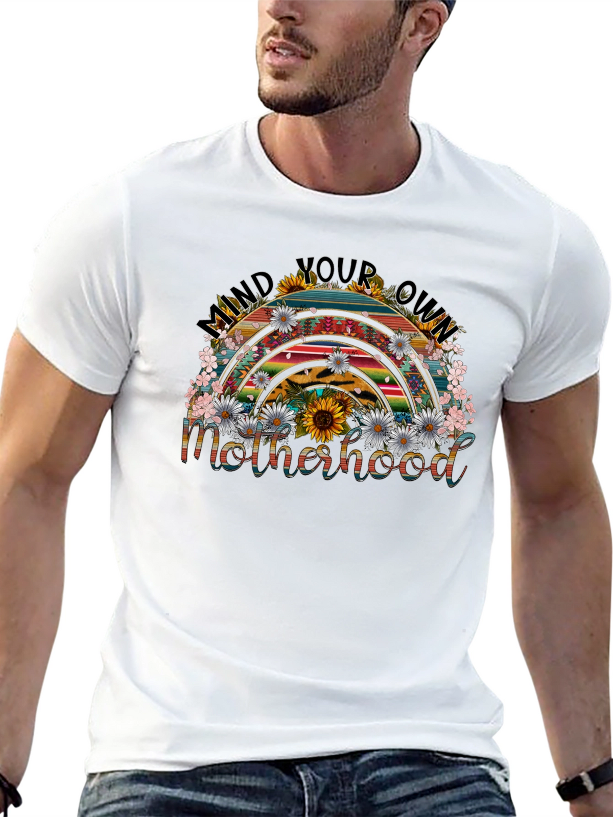 Mind Your Own Motherhood Rainbow T-Shirt