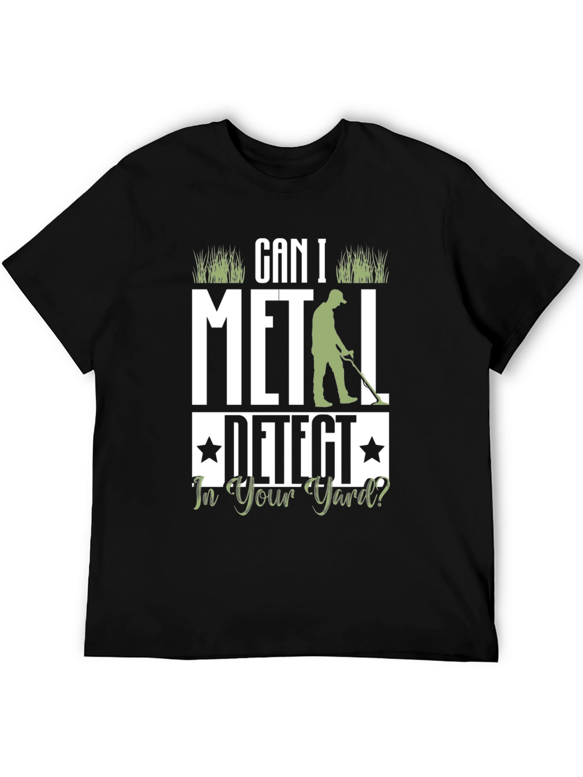 Metal Detecting T-Shirt - Can I Detect?