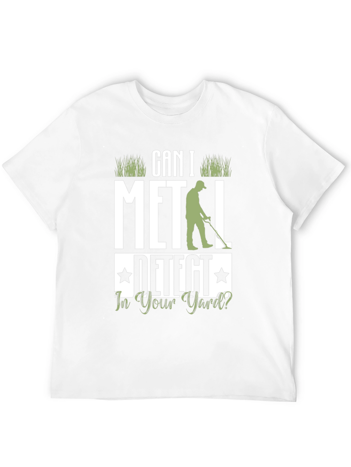 Metal Detecting T-Shirt - Can I Detect?