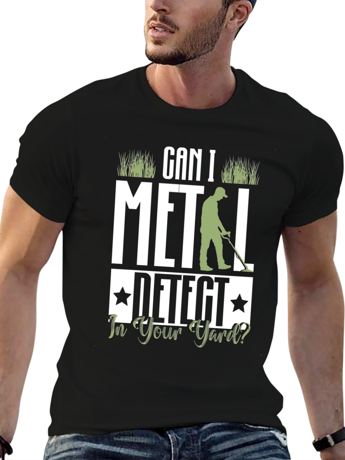 Metal Detecting T-Shirt - Can I Detect?