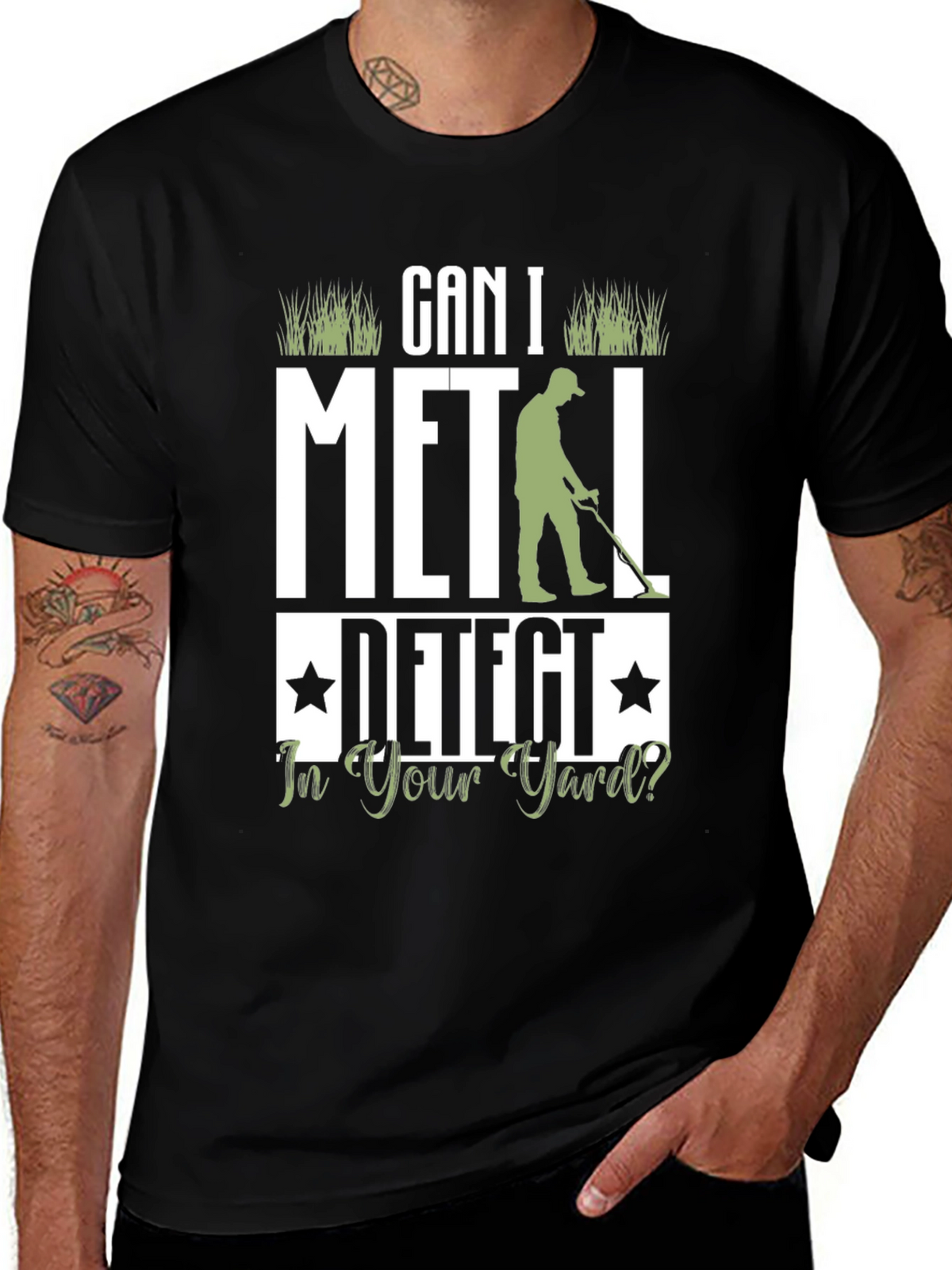 Metal Detecting T-Shirt - Can I Detect?
