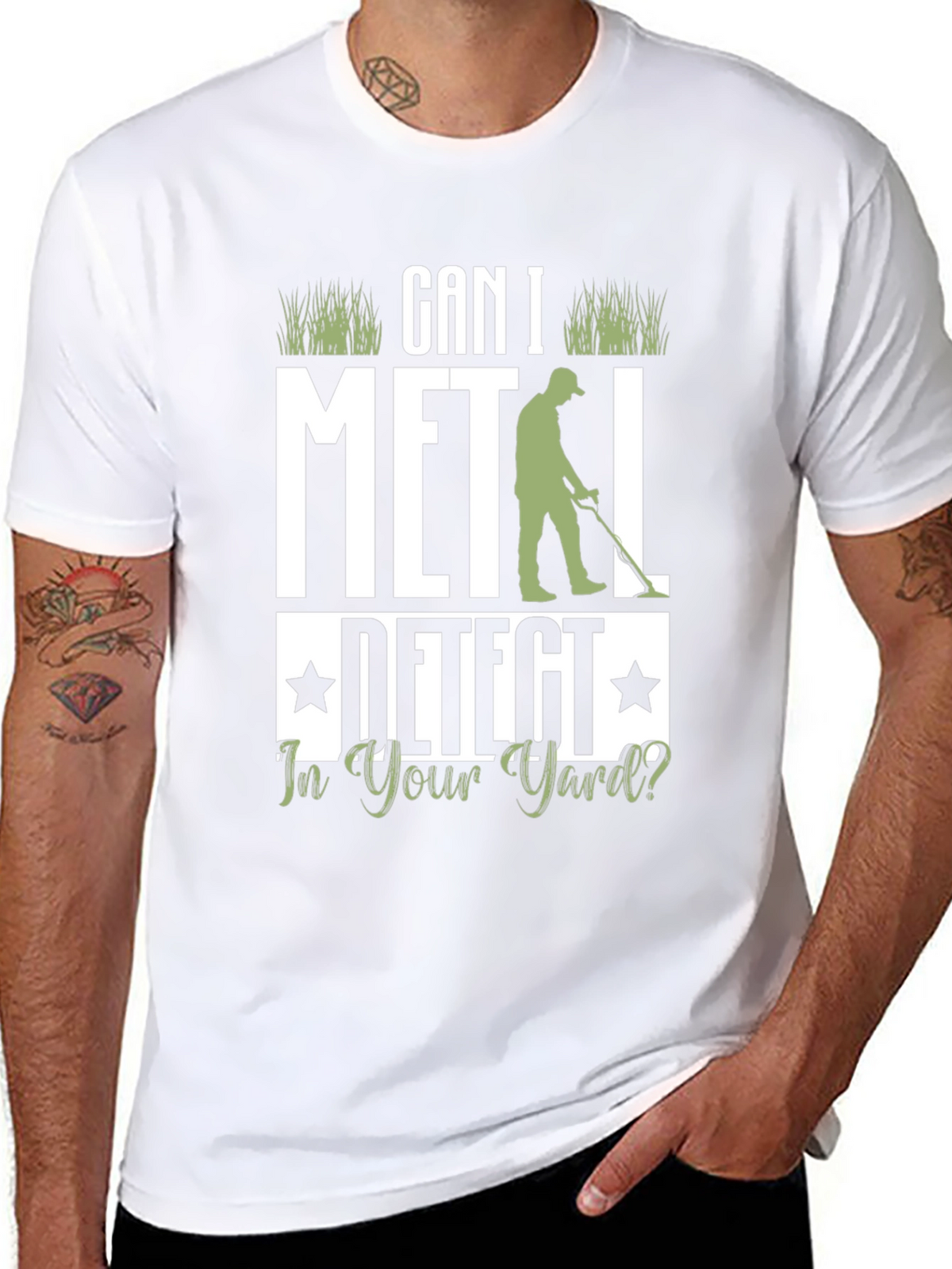 Metal Detecting T-Shirt - Can I Detect?