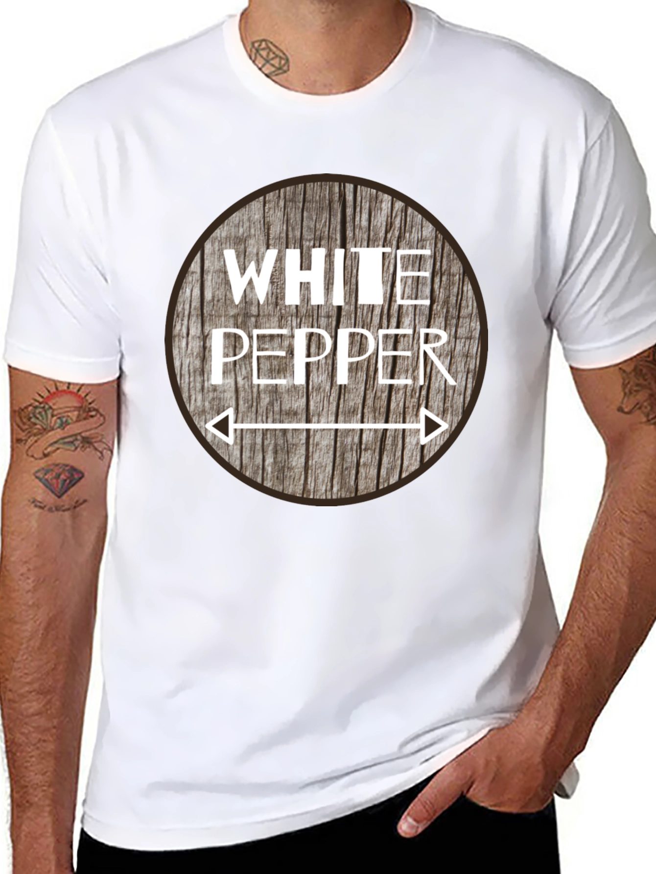 White Pepper Graphic T-Shirt