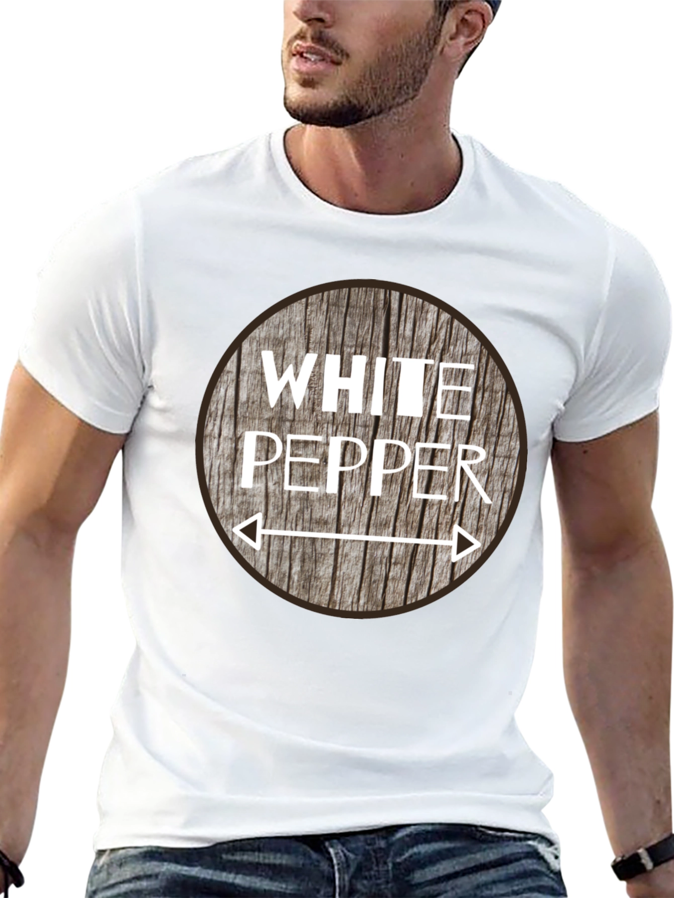 White Pepper Graphic T-Shirt