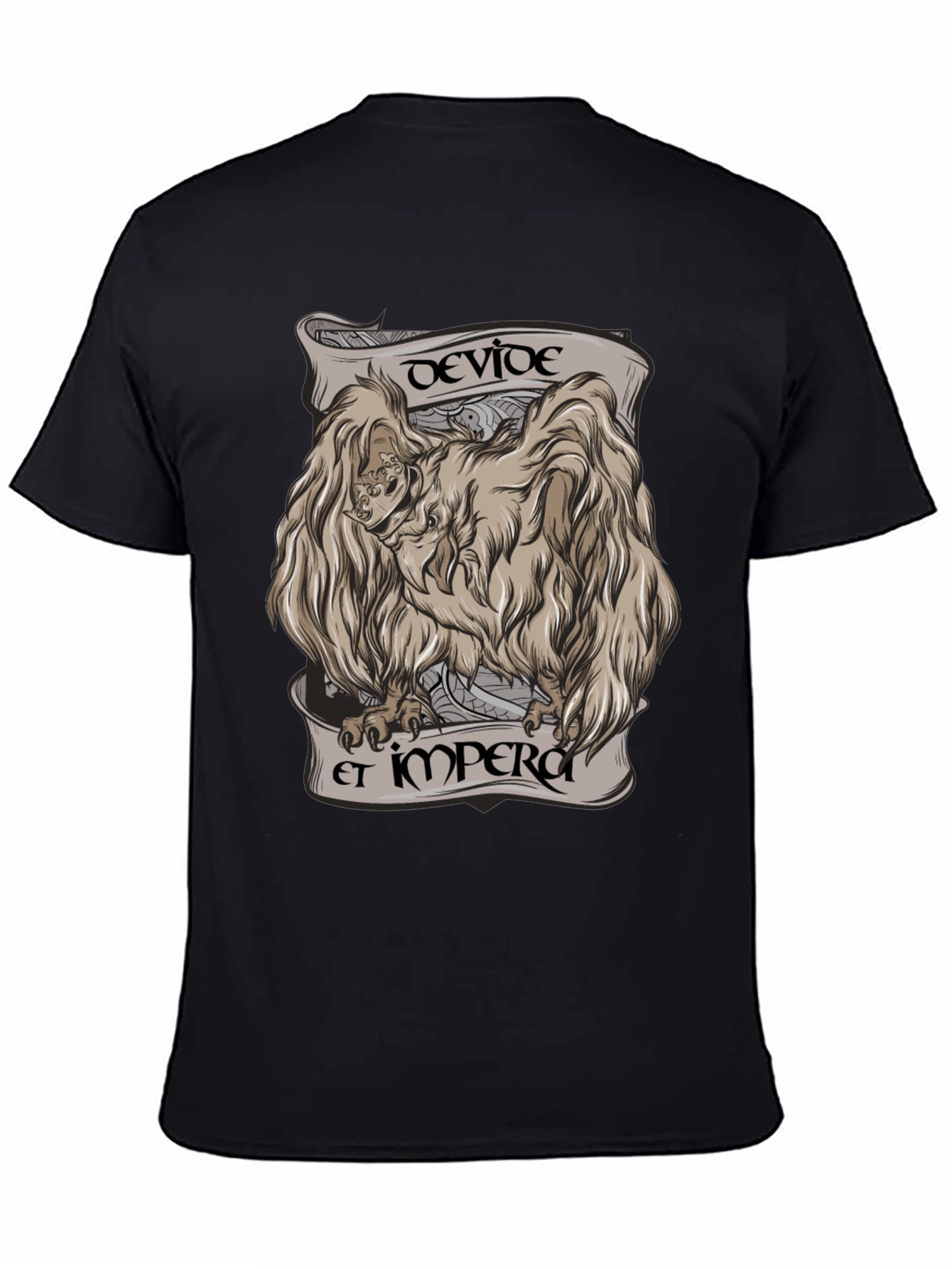 Divide Et Impera Graphic Tee - Black