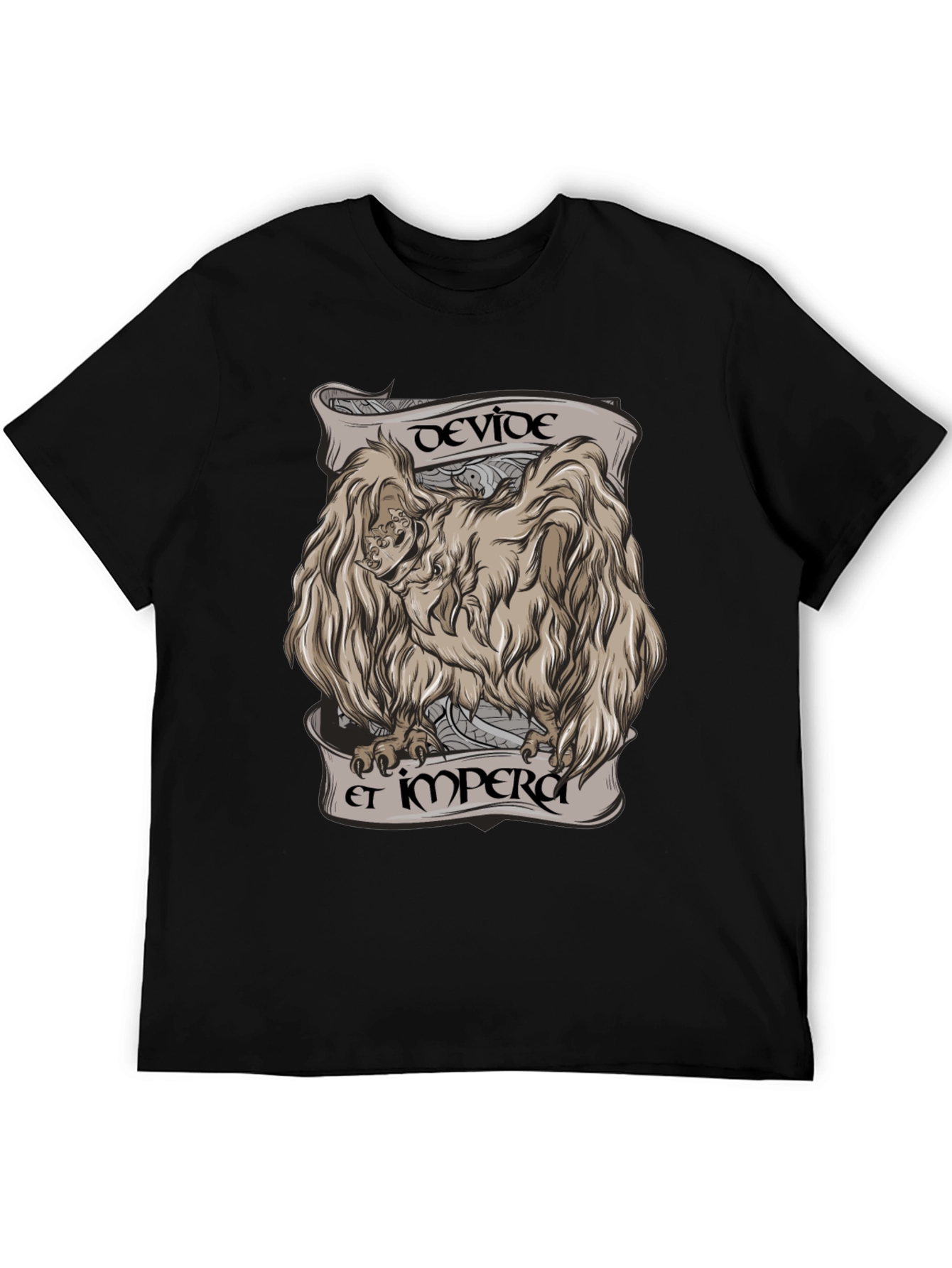 Divide Et Impera Graphic Tee - Black