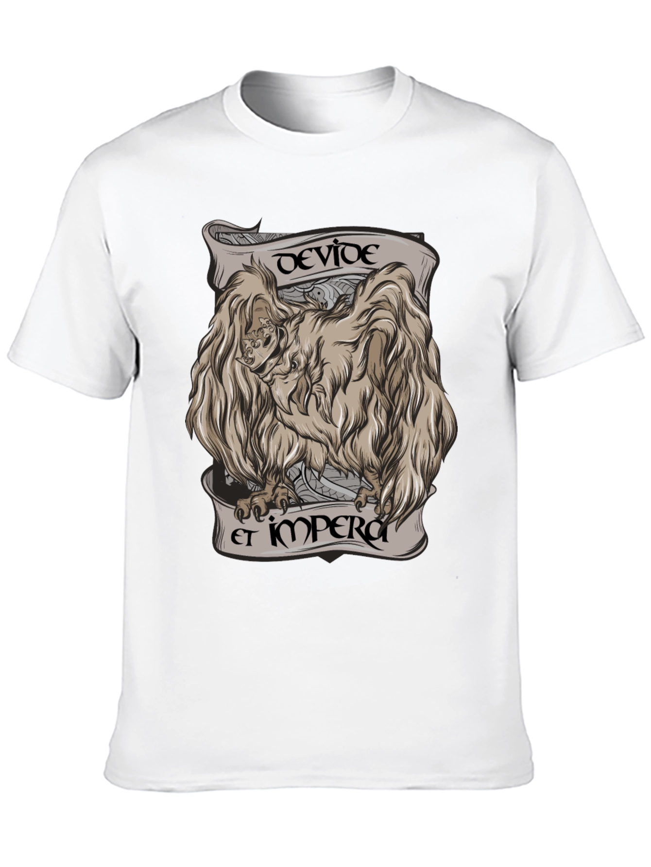 Divide Et Impera Graphic Tee - Black
