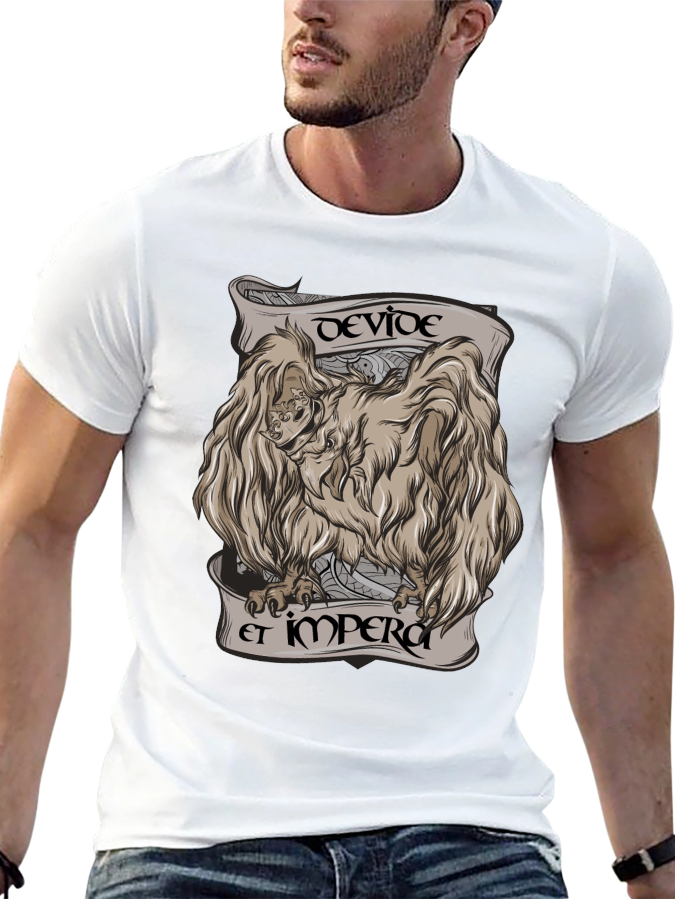 Divide Et Impera Graphic Tee - Black