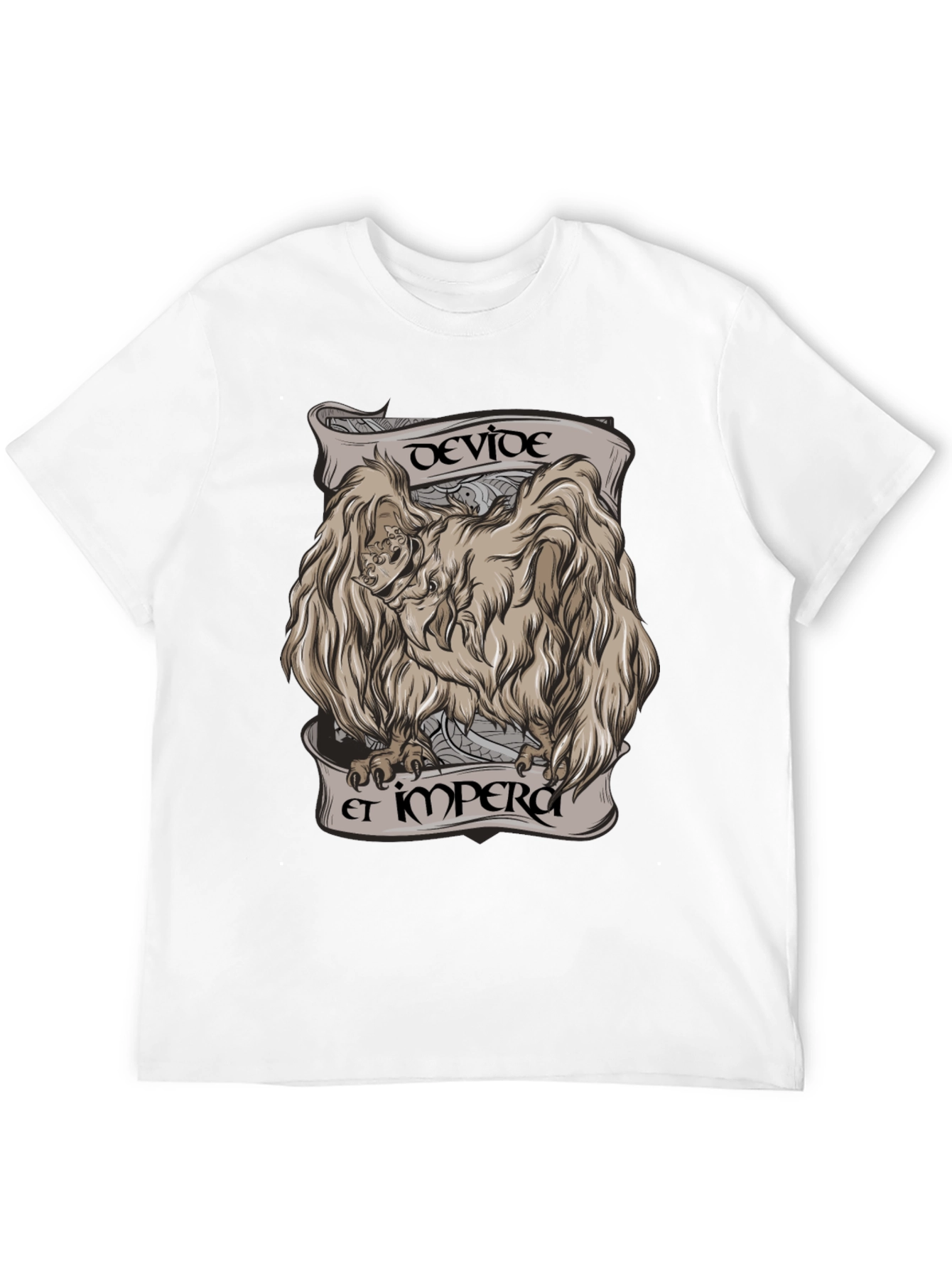 Divide Et Impera Graphic Tee - Black