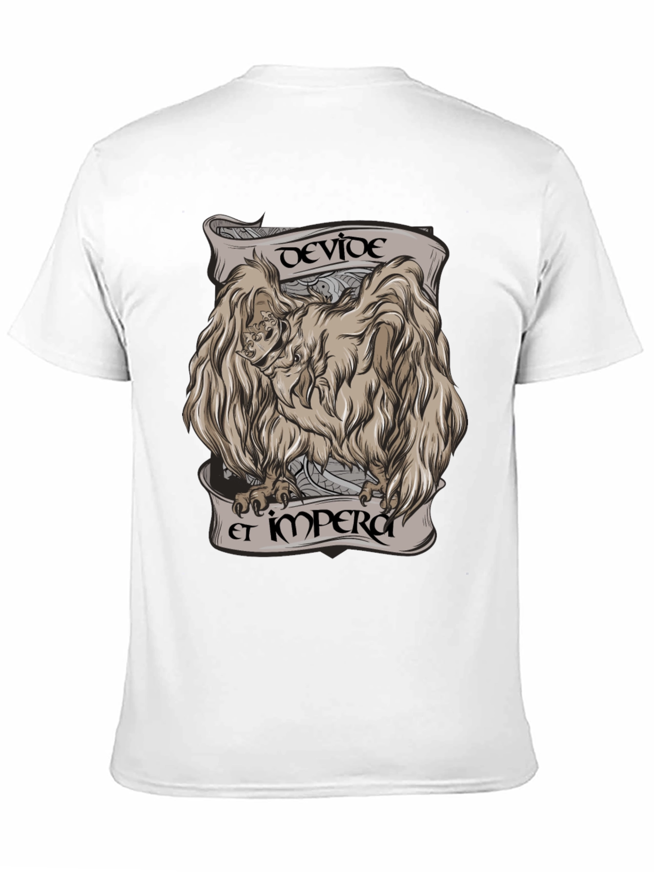 Divide Et Impera Graphic Tee - Black