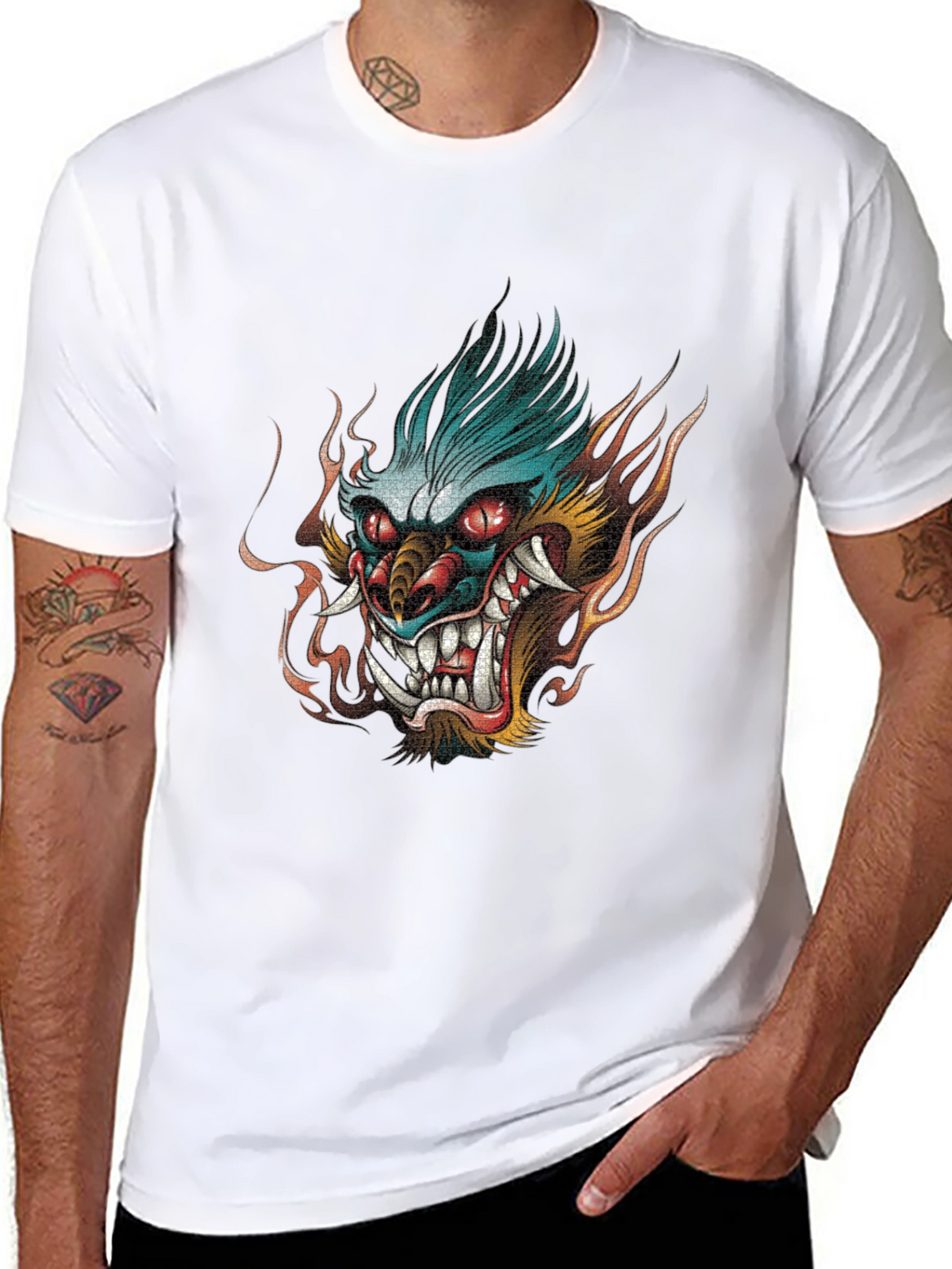 Dragon Graphic Tee - Bold Streetwear Style