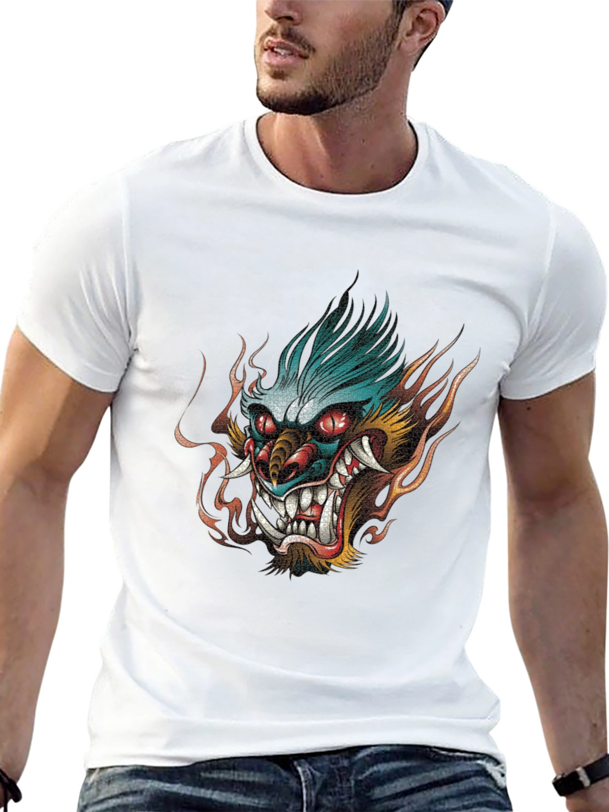 Dragon Graphic Tee - Bold Streetwear Style