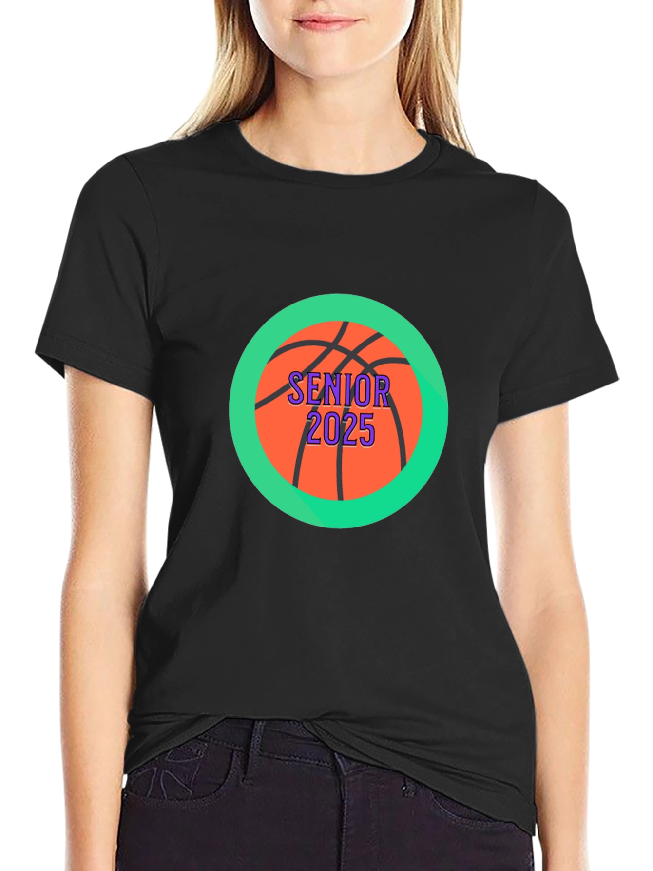 Senior 2025 Basketball Graphic Tee