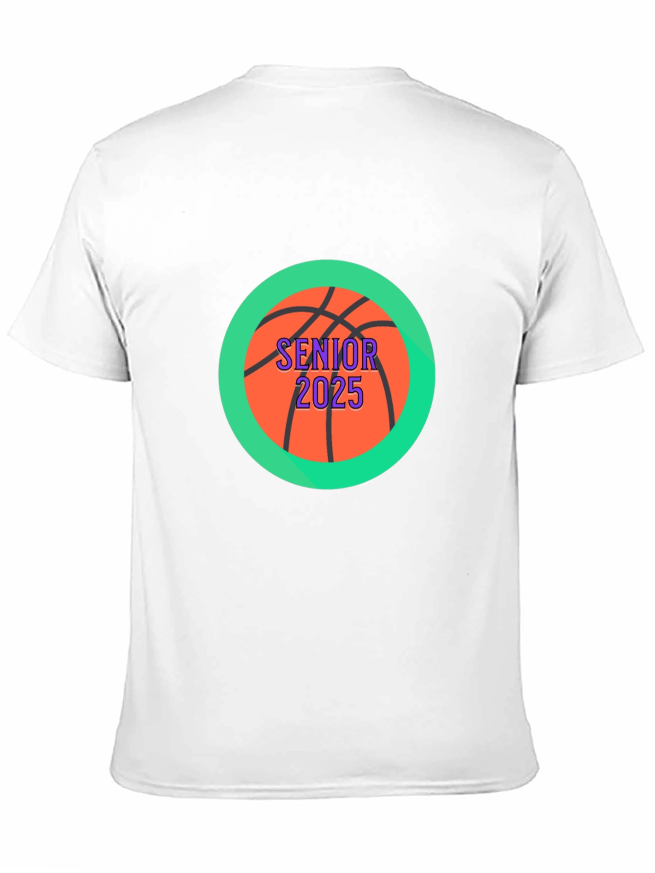 Senior 2025 Basketball Graphic Tee